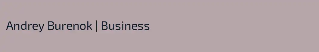 Andrey Burenok | Business